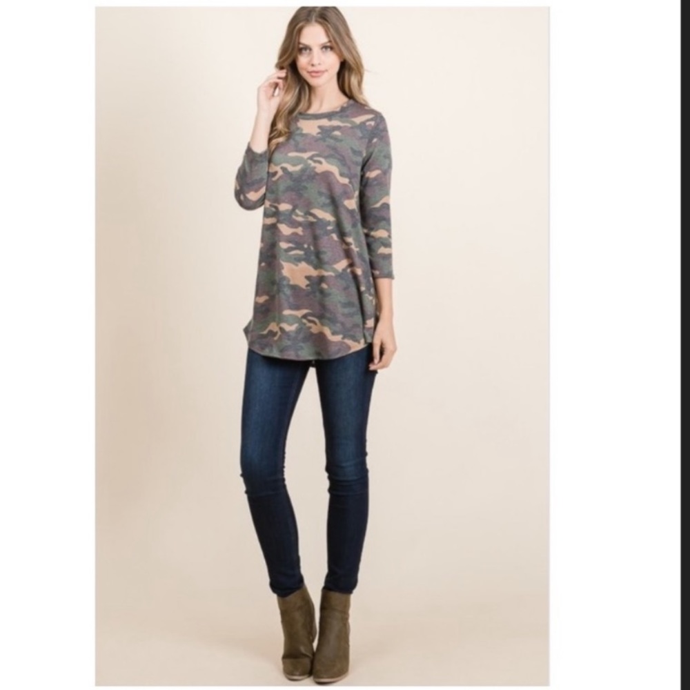 ❤️camo print top - Picture 3 of 7